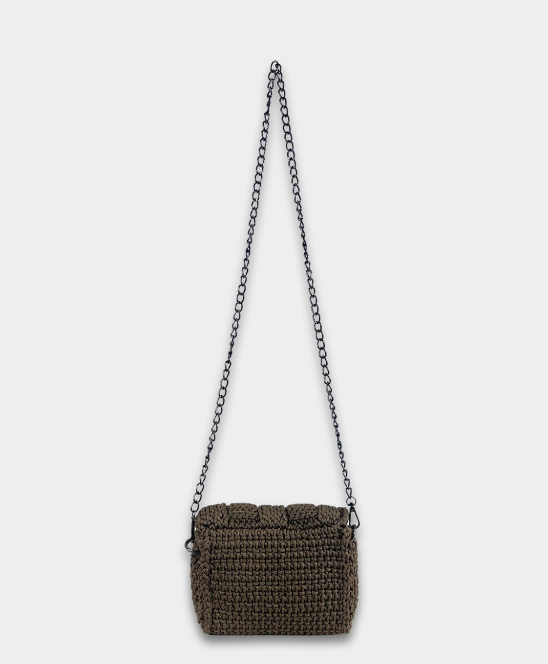 Crochet Crossbody Brown