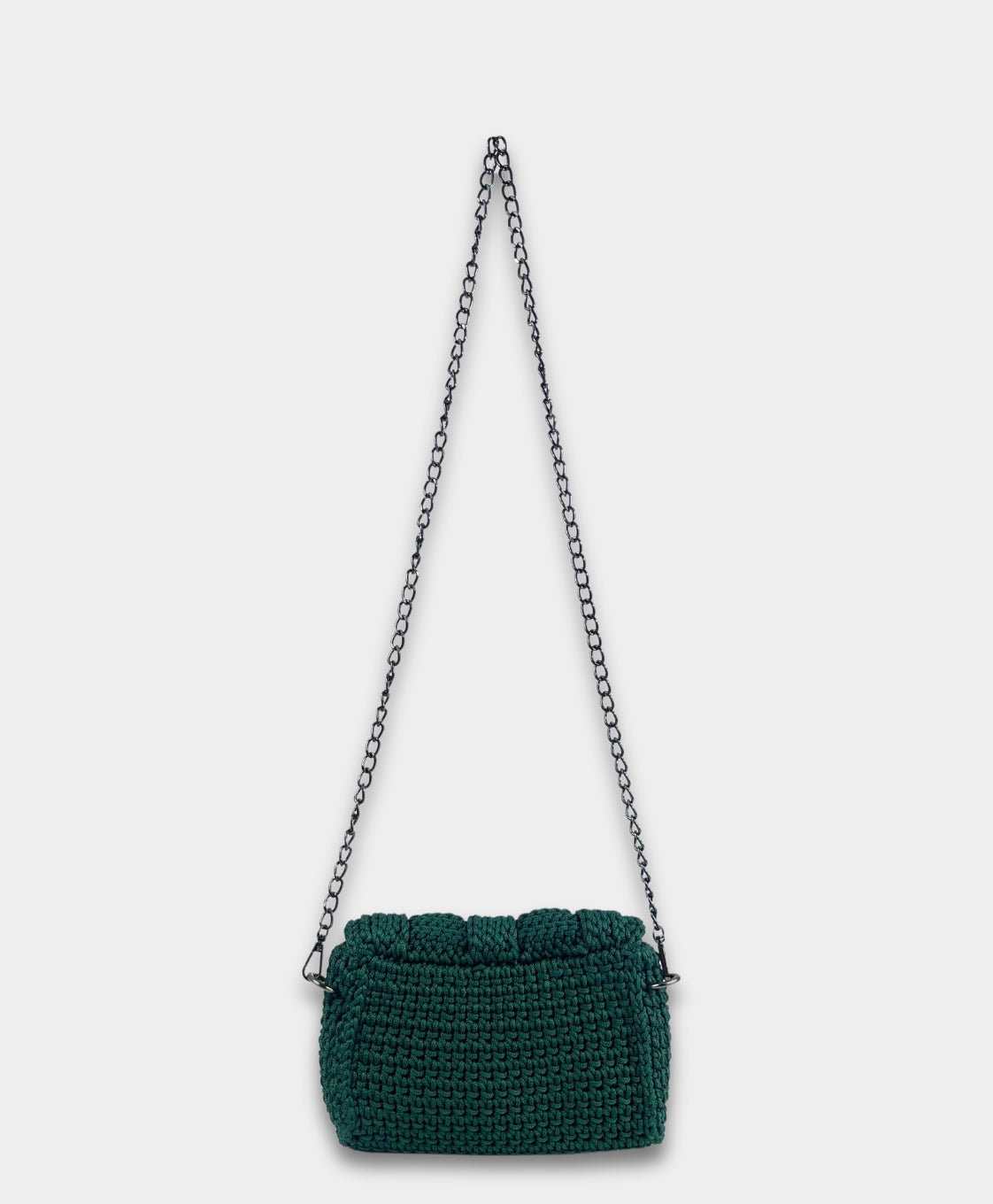 Crochet Crossbody Dark Green