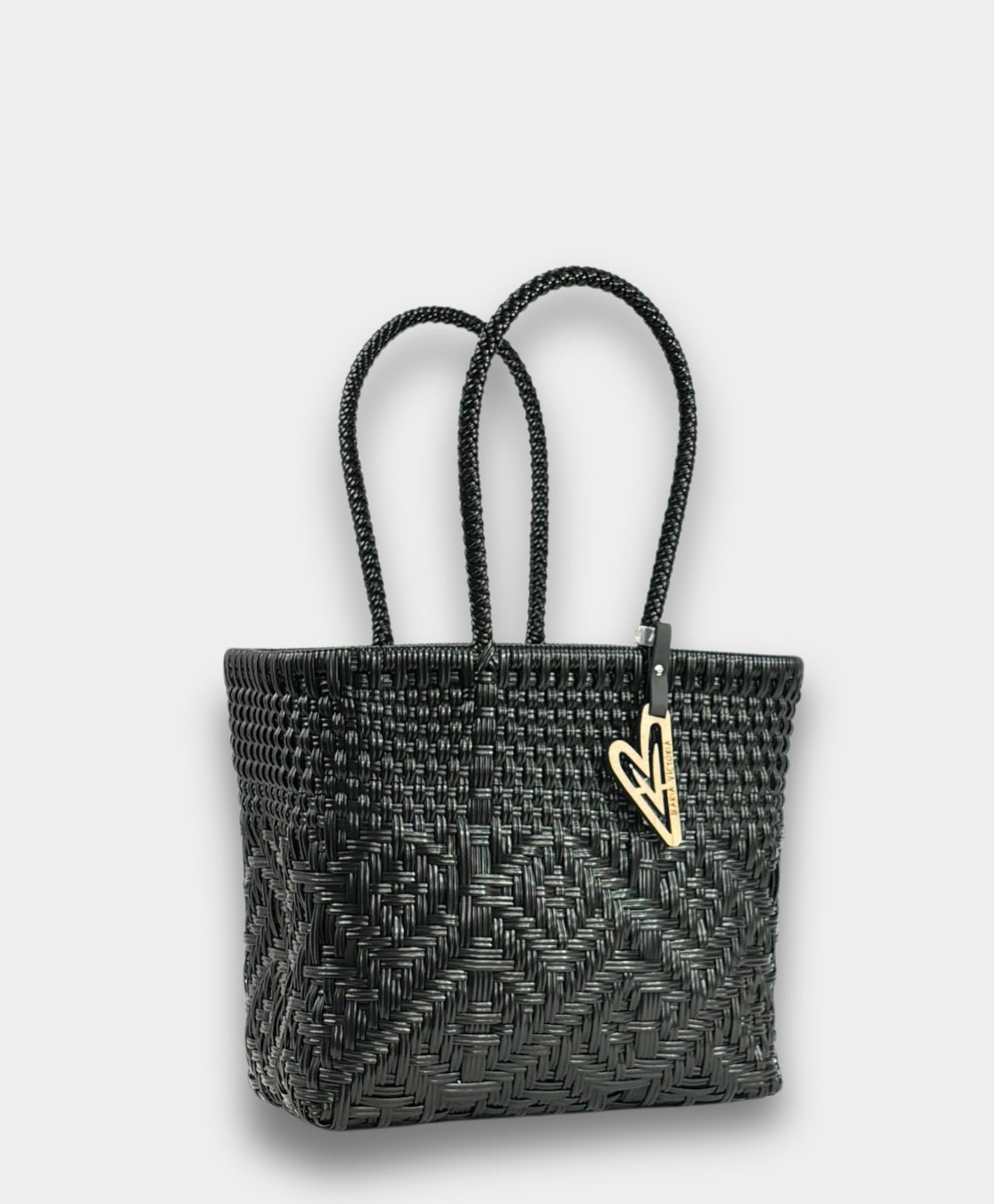 Glow Black Tote Bag Extra Small