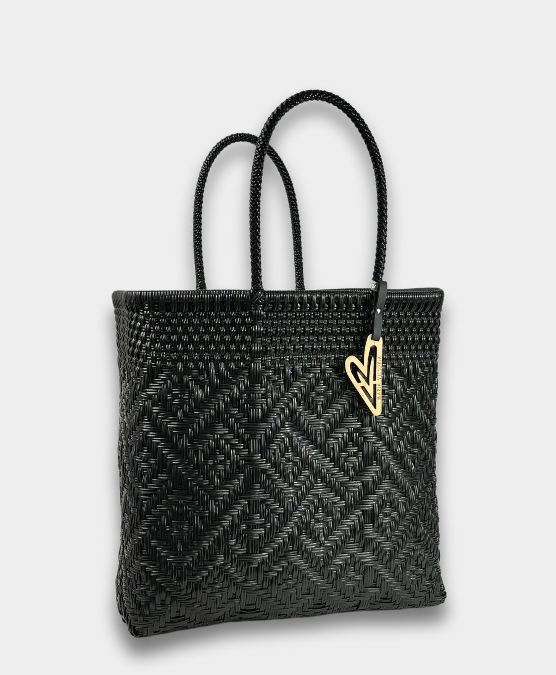 Glow Black Tote Bag Large