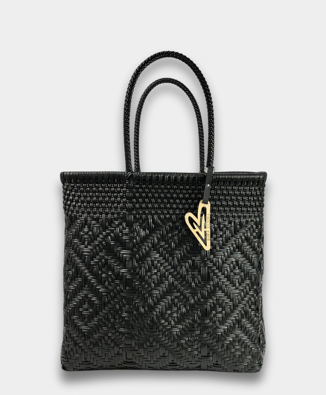 Glow Black Tote Bag Large