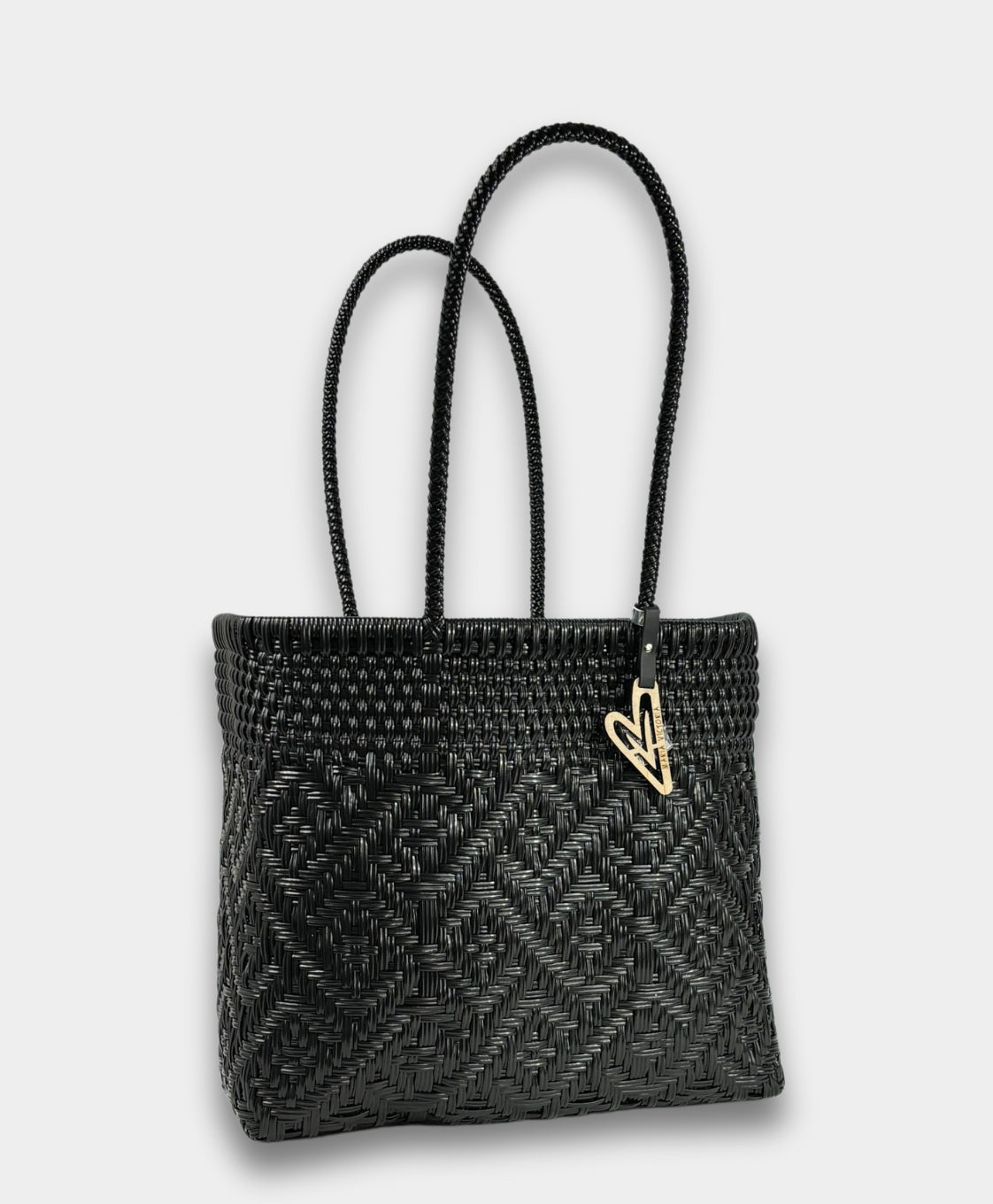 Glow Black Tote Bag Medium