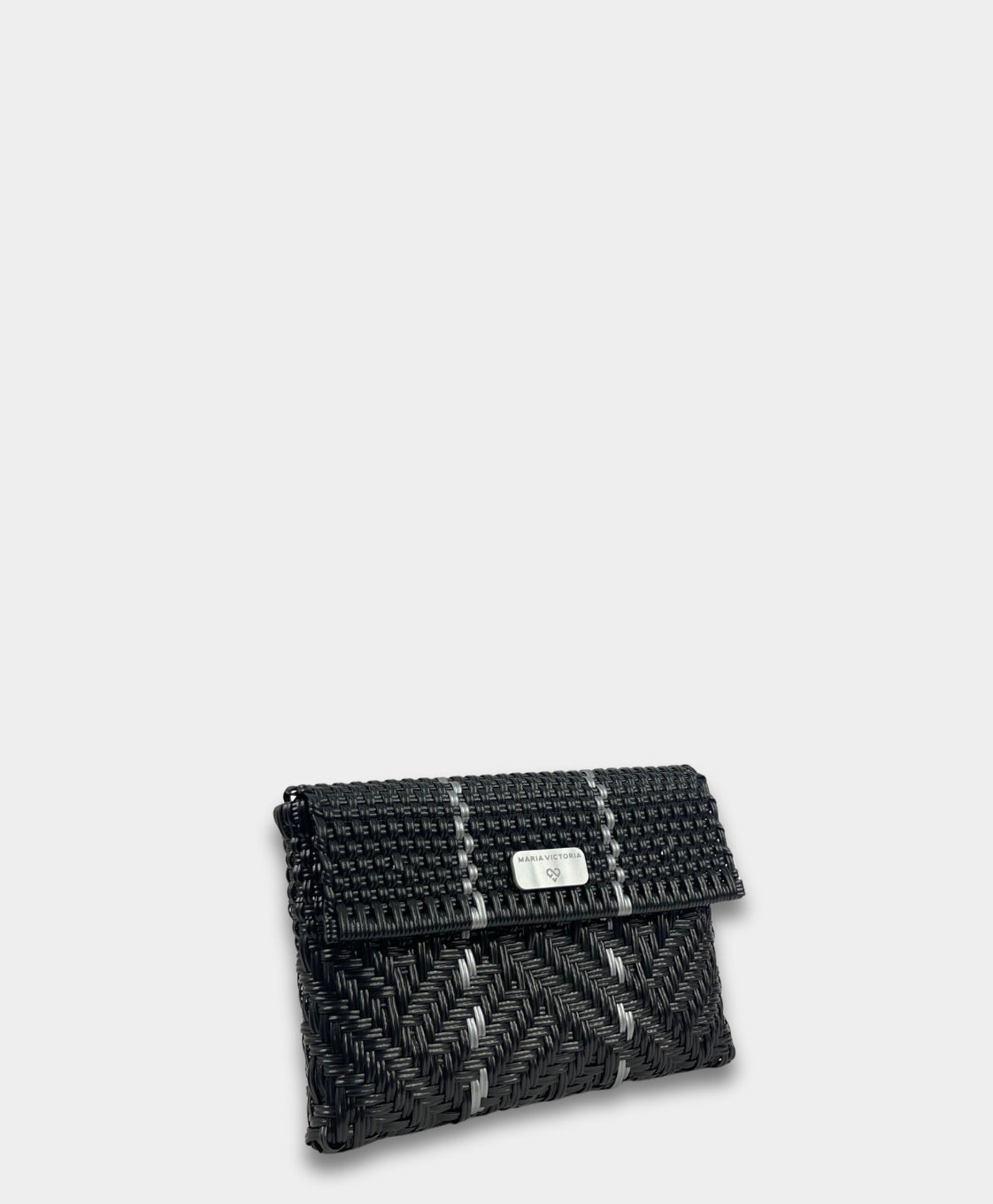 Glimmer Black Clutch
