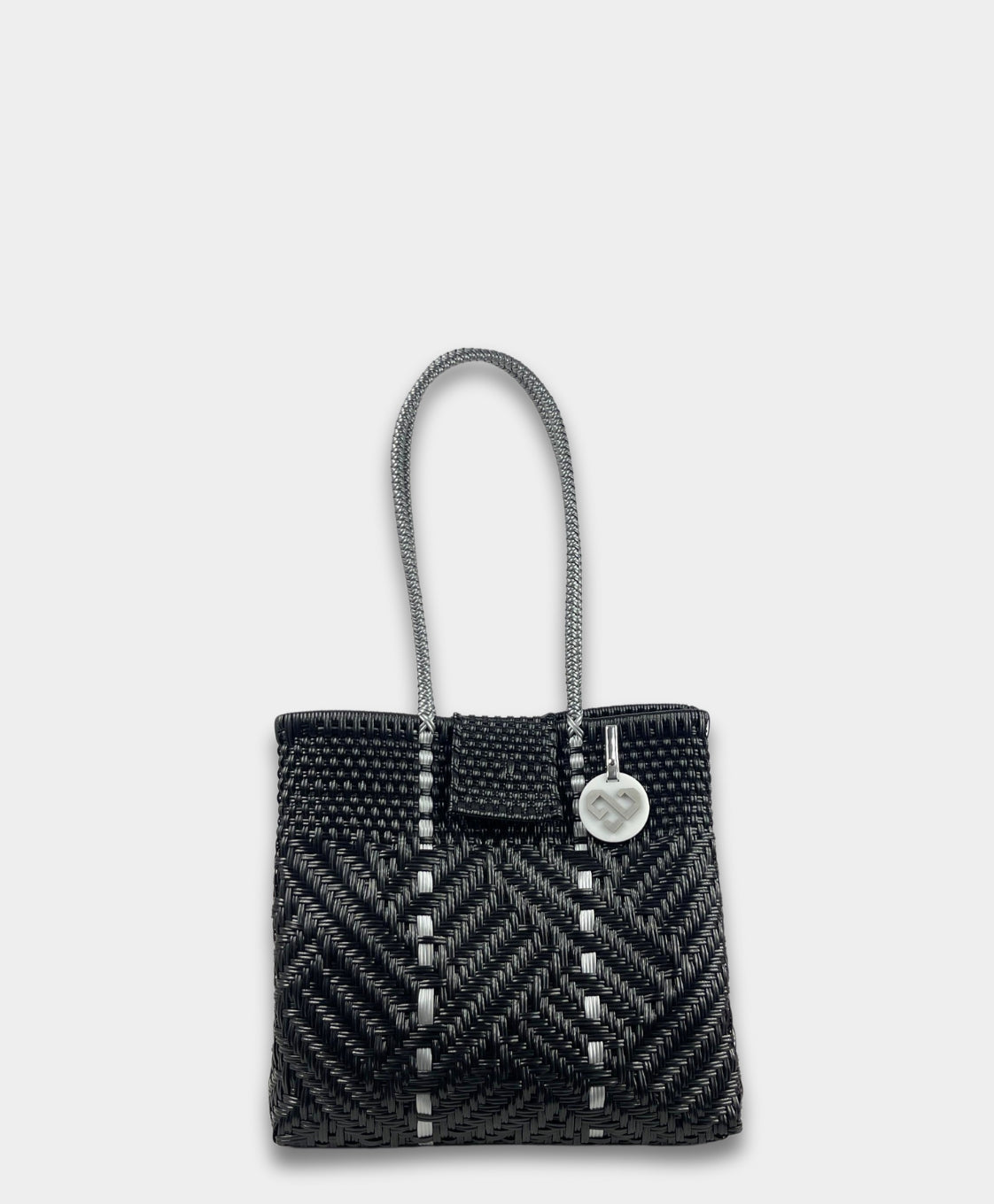 Glimmer Black Shoulder Bag