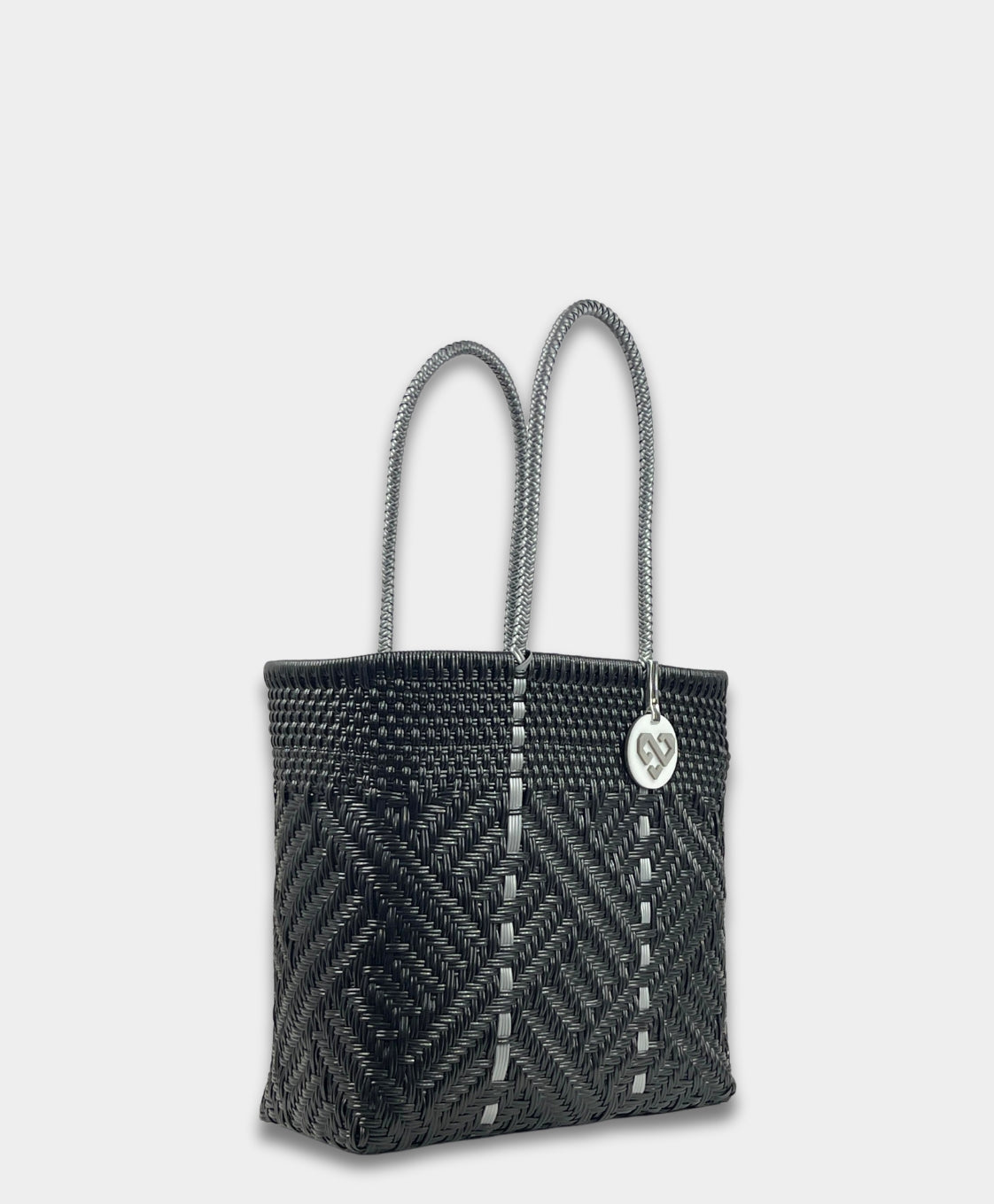 Glimmer Black Tote Bag Medium