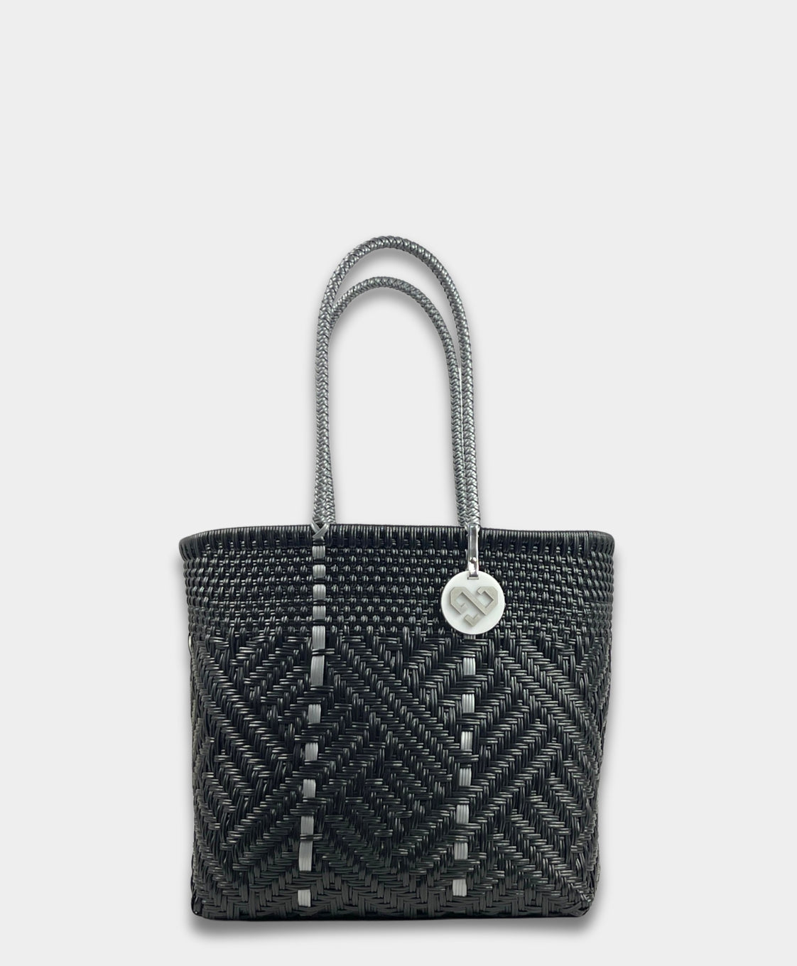 Glimmer Black Tote Bag Medium