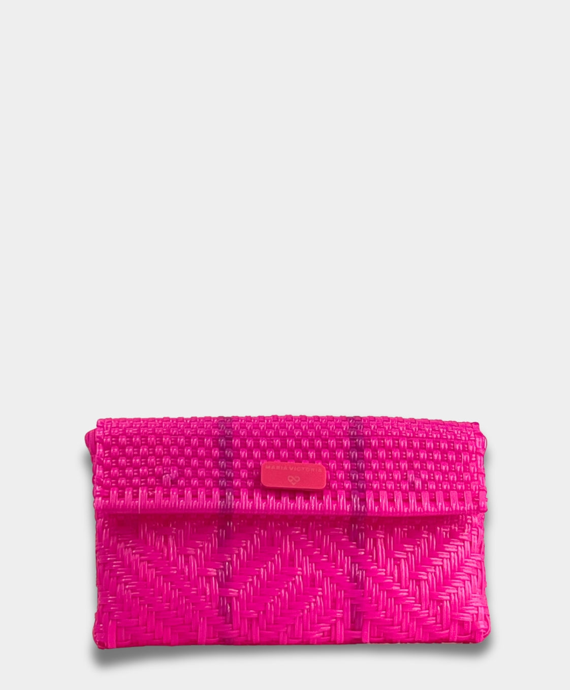 Glimmer Magenta Clutch
