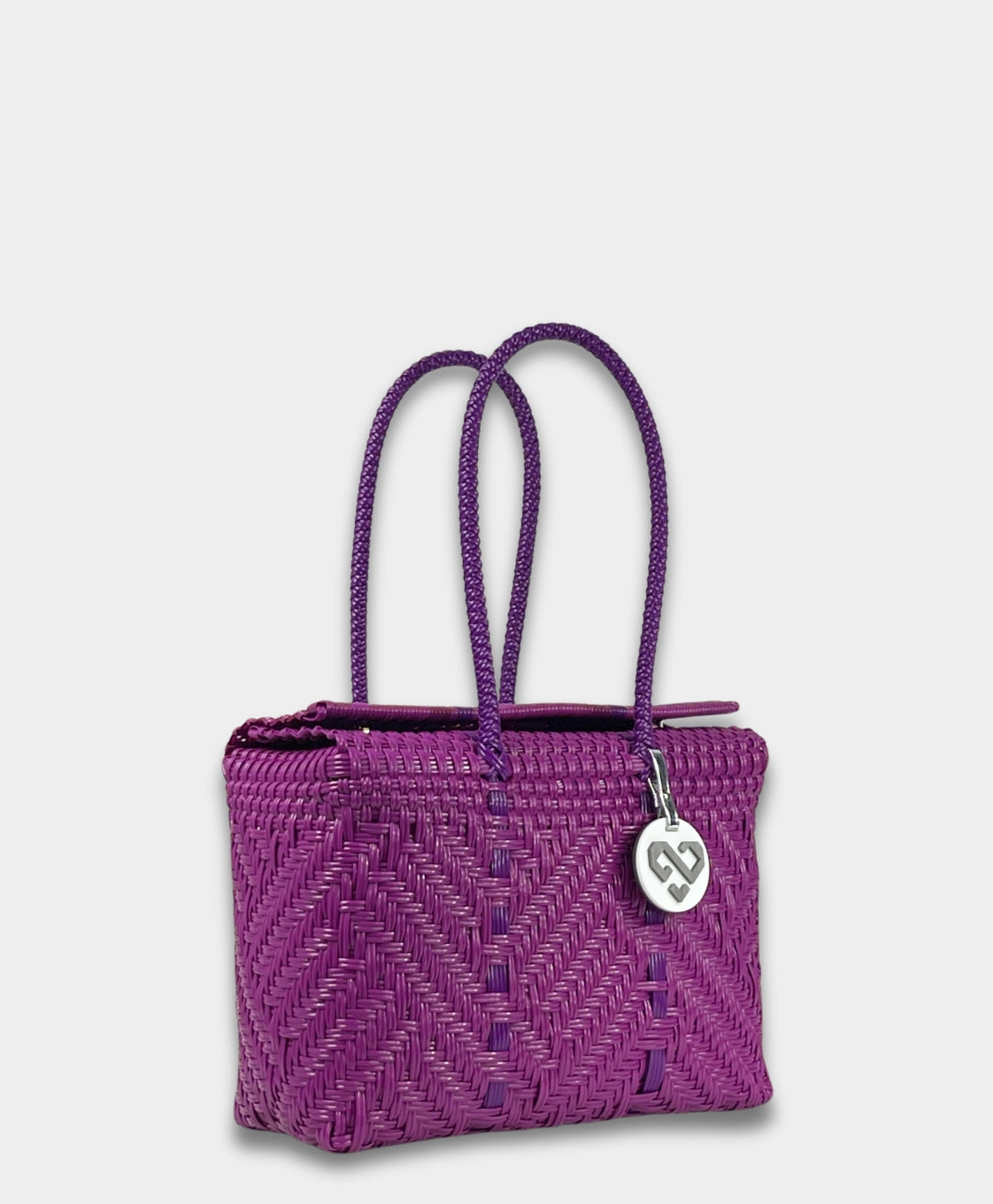 Glimmer Purple Basket Medium