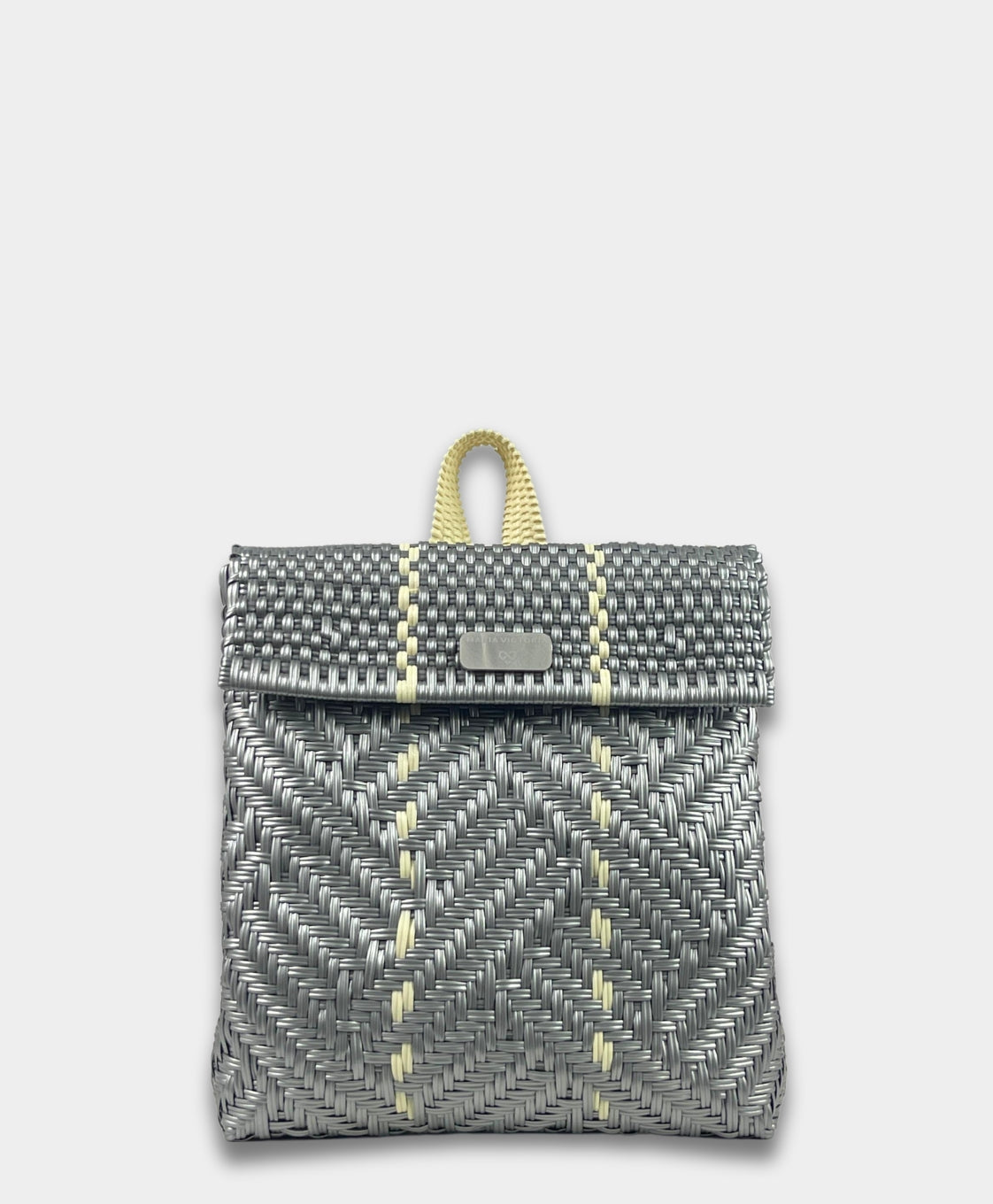 Glimmer Silver Backpack