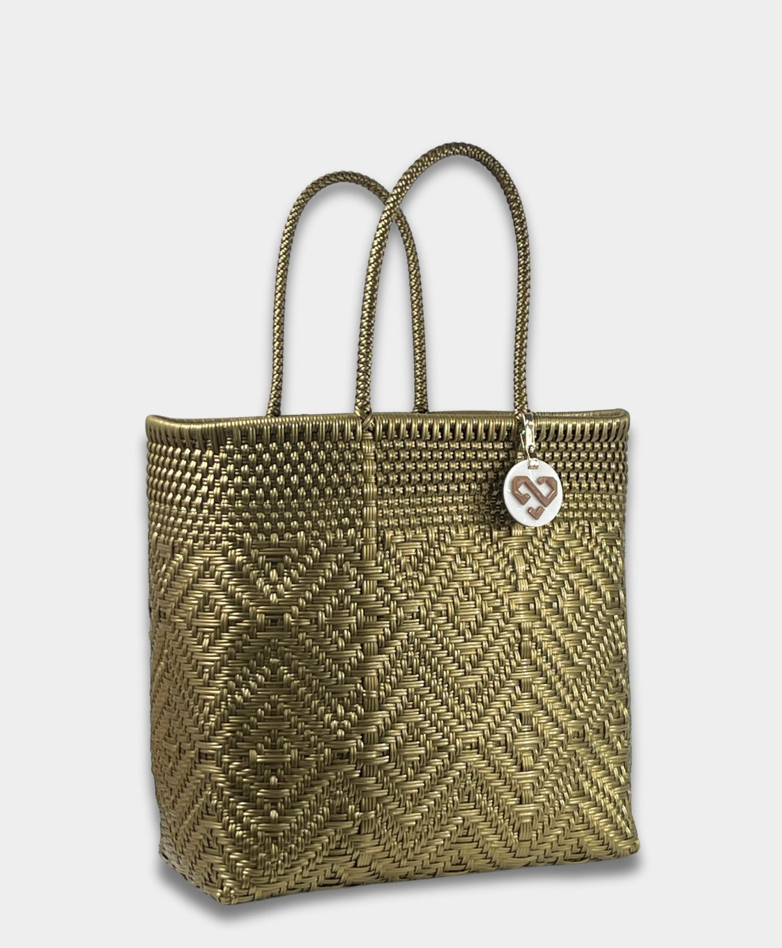 Mono Gold Tote Bag Large