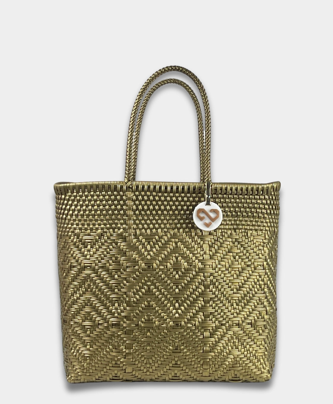Mono Gold Tote Bag Large