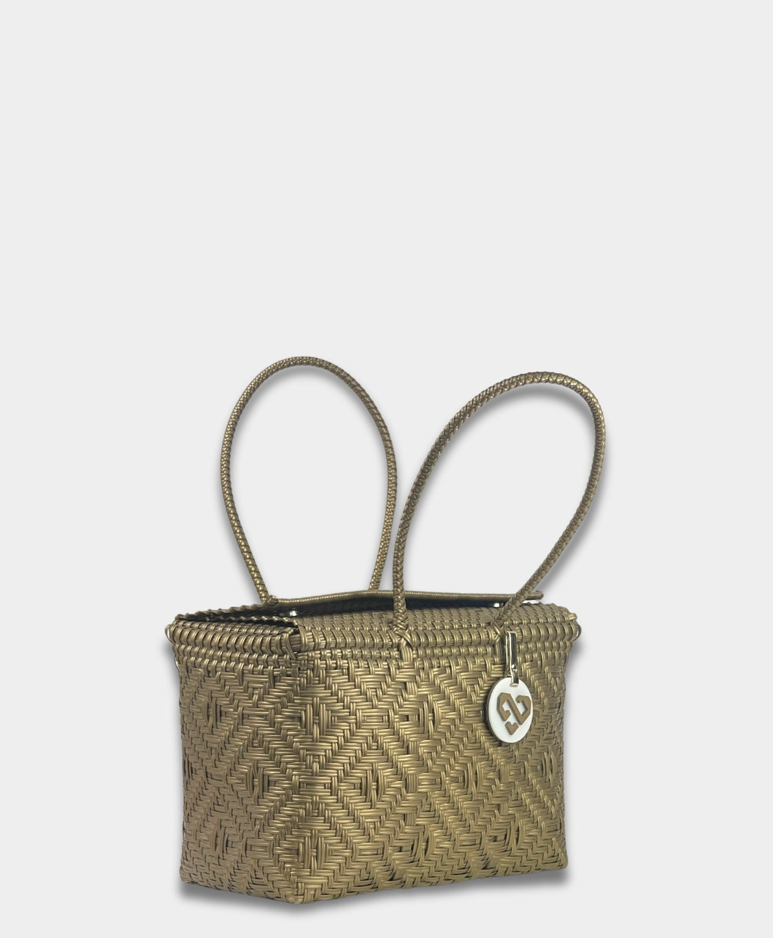 Mono Gold Basket Medium