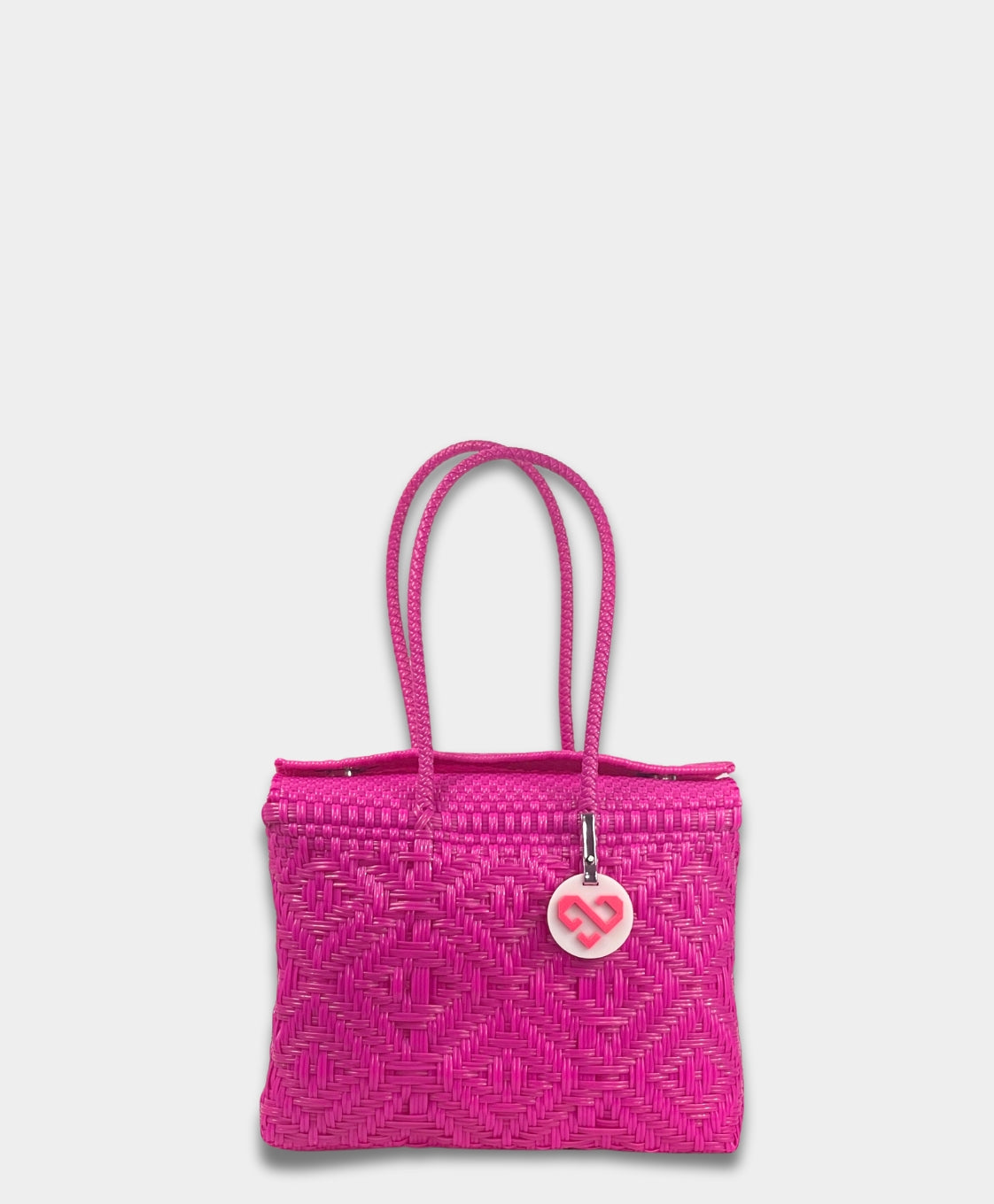 Mono Hot Pink Basket Medium