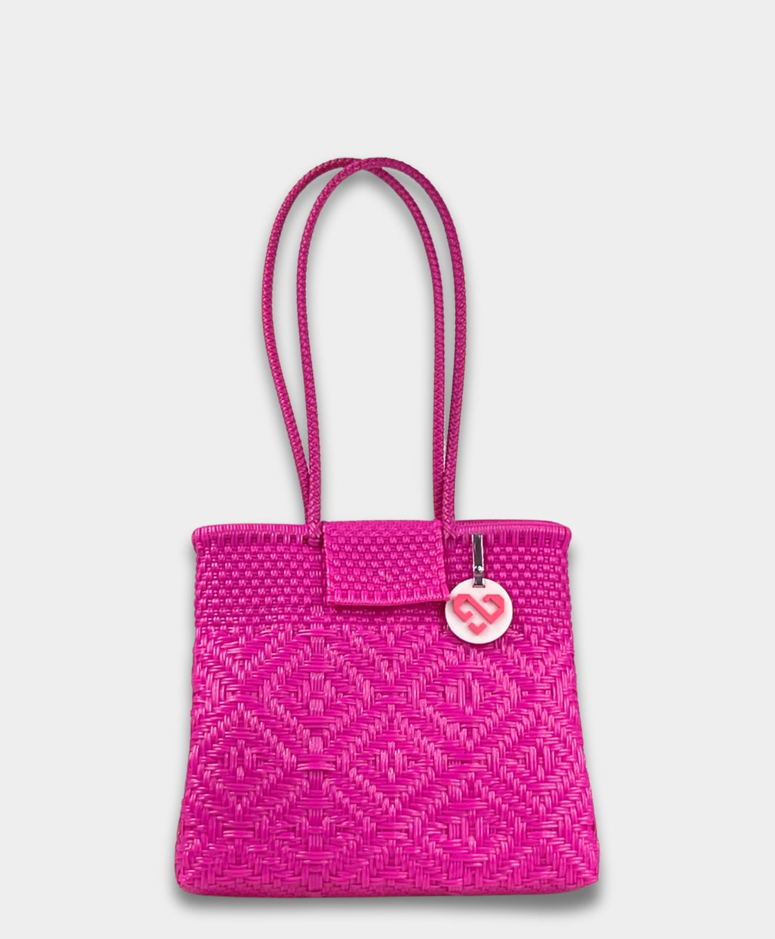 Mono Hot Pink Shoulder Bag