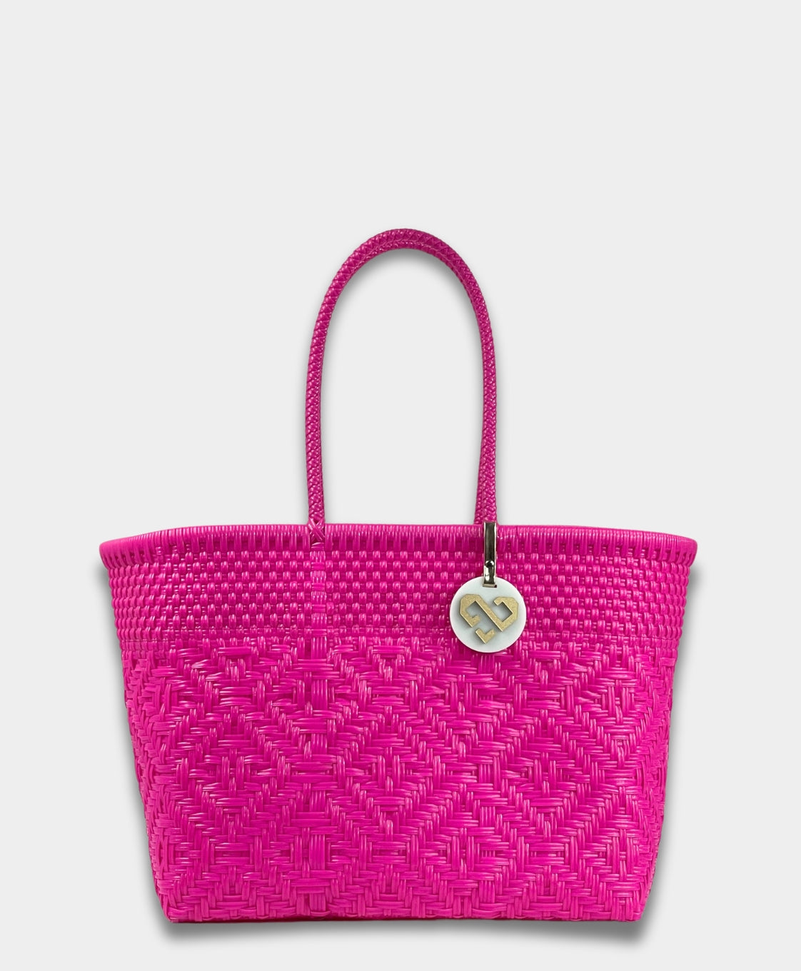 Mono Hot Pink Tote Bag Small