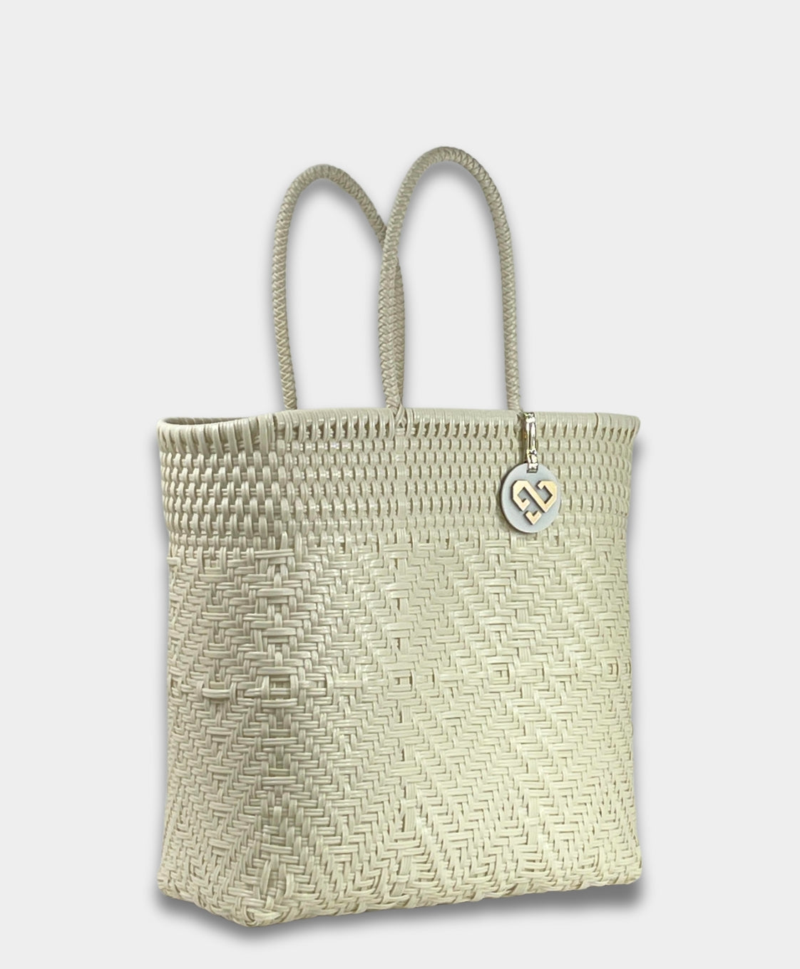Mono Ivory Tote Bag Large