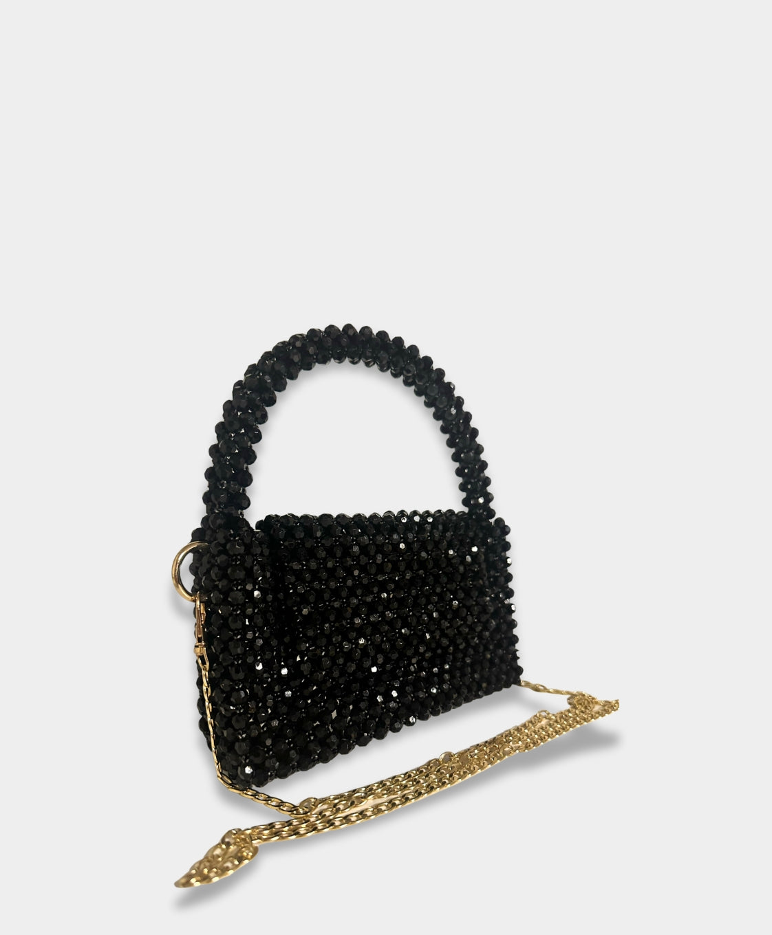 Pearl Evening Bag Black