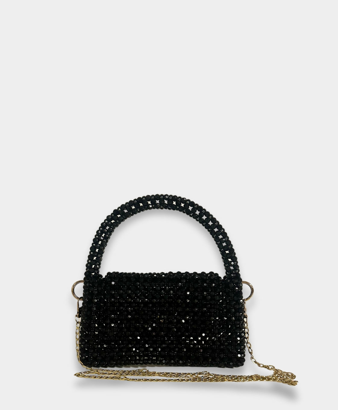 Pearl Evening Bag Black