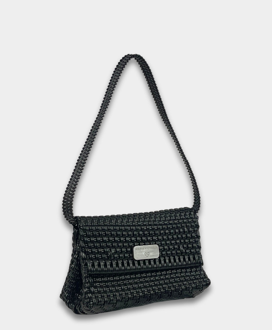 Simona Black Shoulder Bag