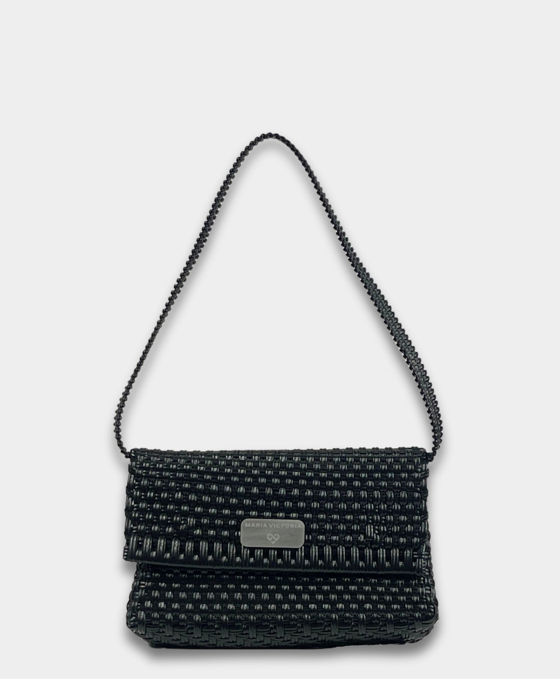 Simona Black Shoulder Bag