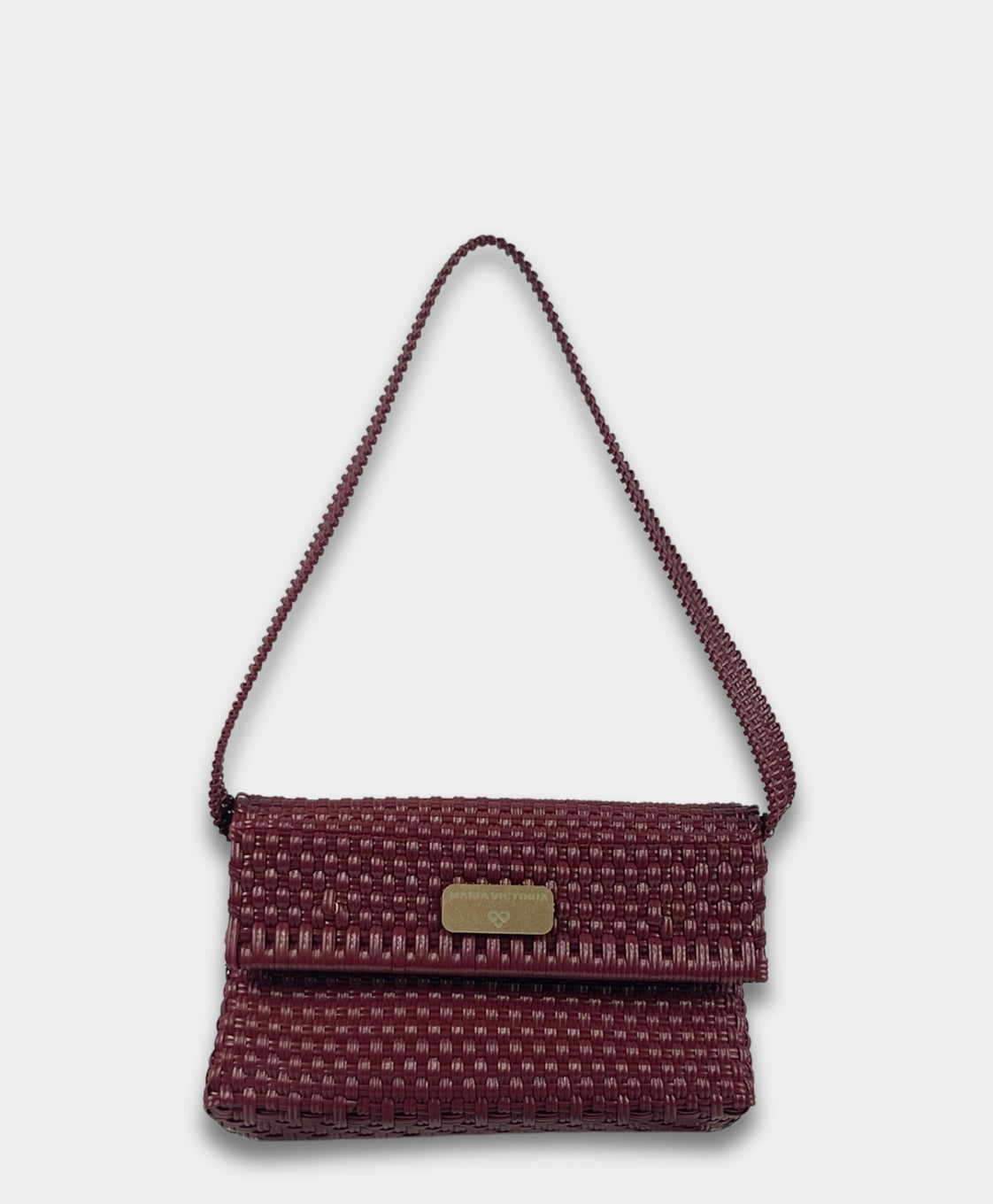 Simona Maroon Shoulder Bag