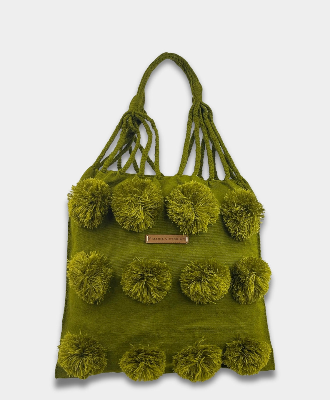 Carmela Woven Olive