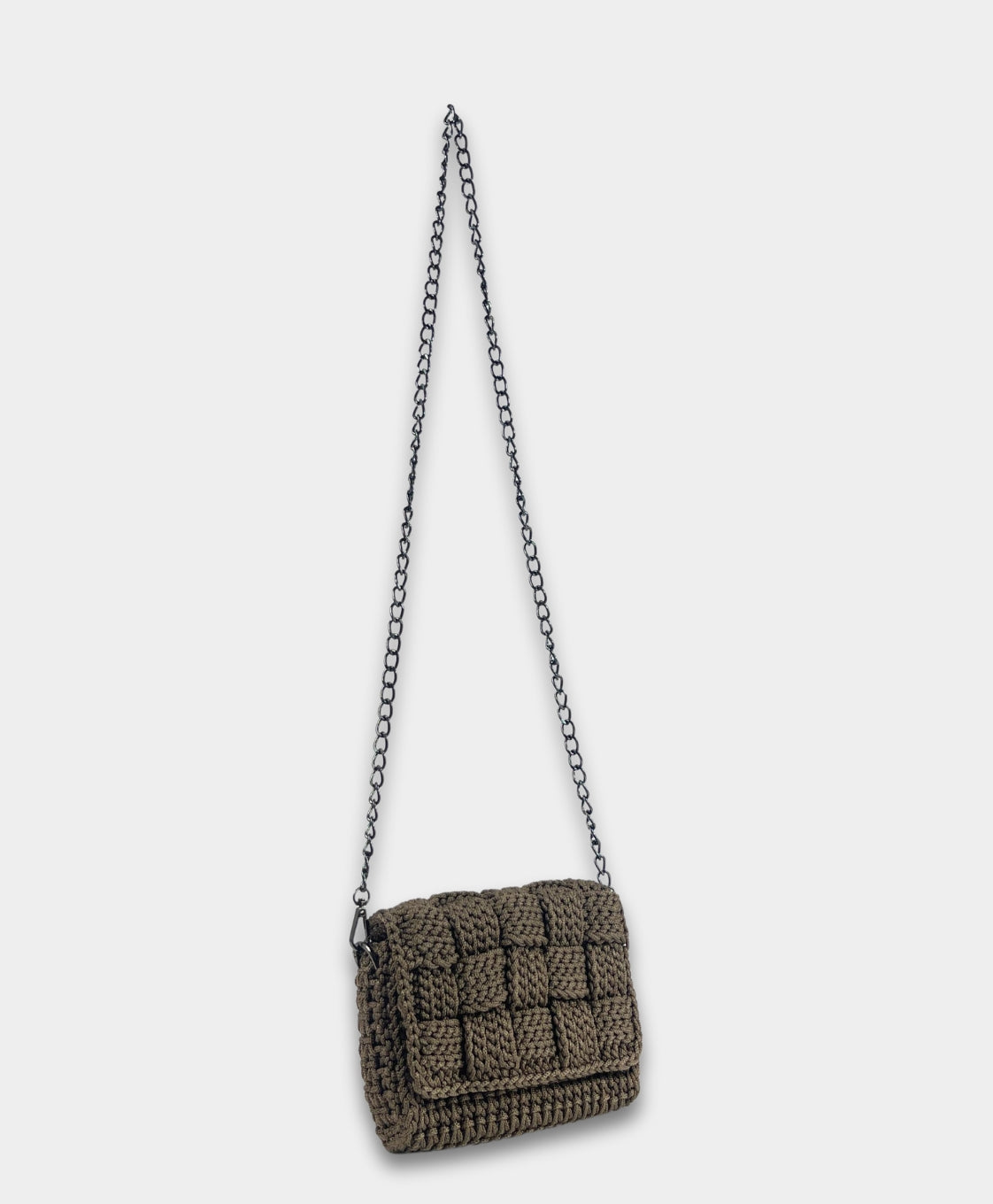 Crochet Crossbody Brown