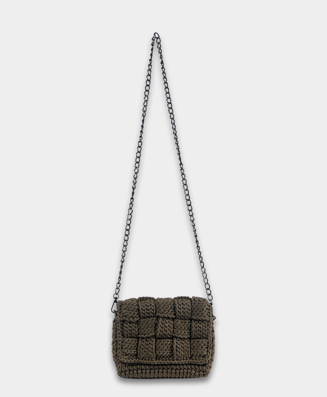 Crochet Crossbody Brown