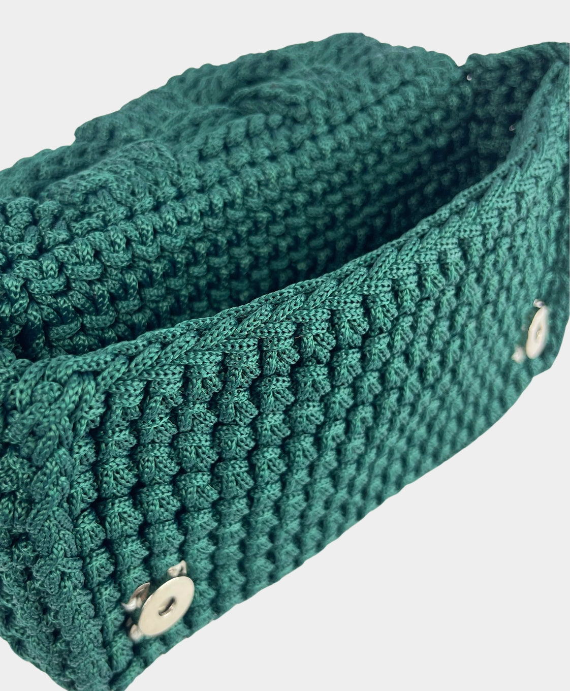 Crochet Crossbody Dark Green