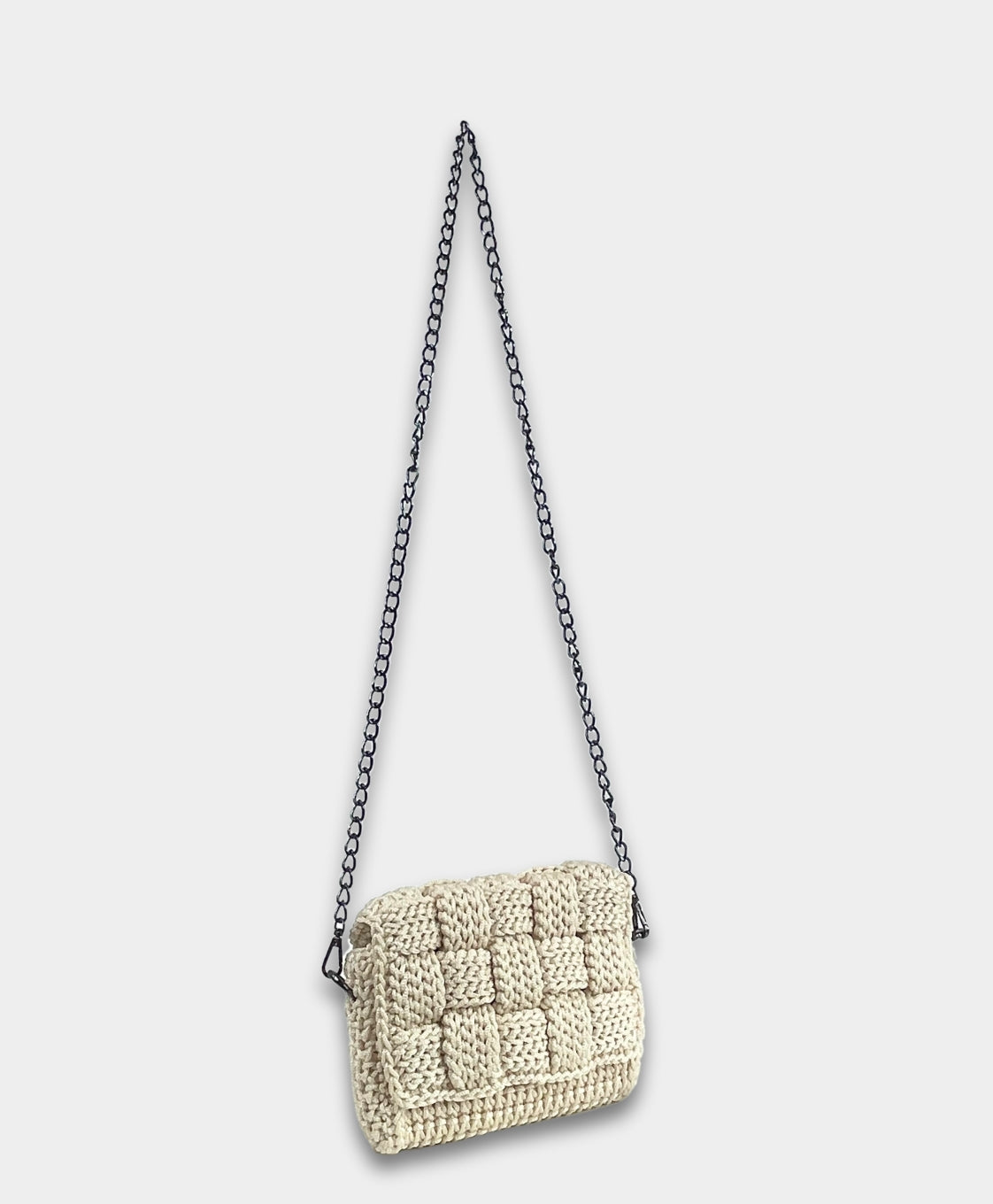 Crochet Crossbody Pearl