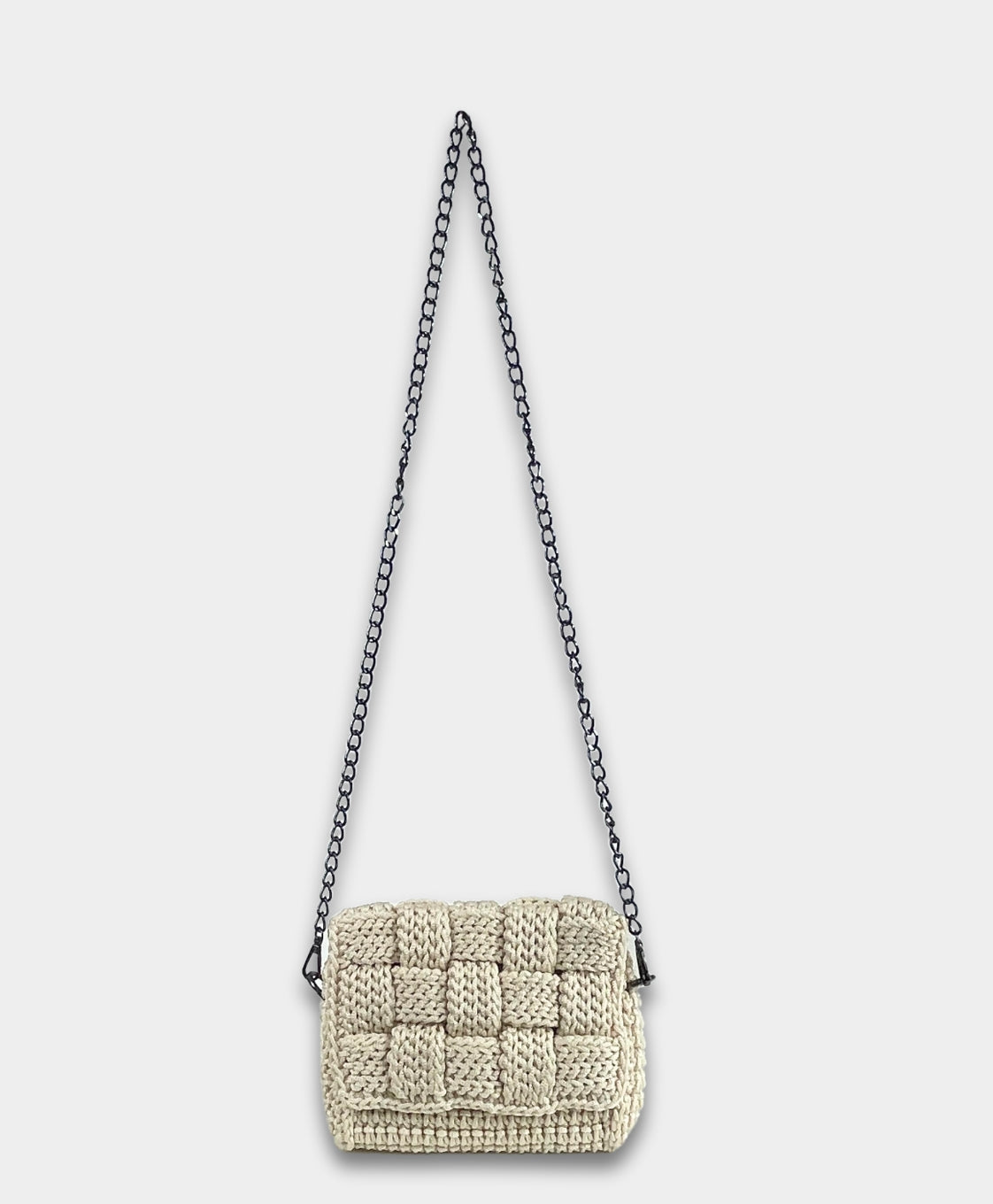Crochet Crossbody Pearl