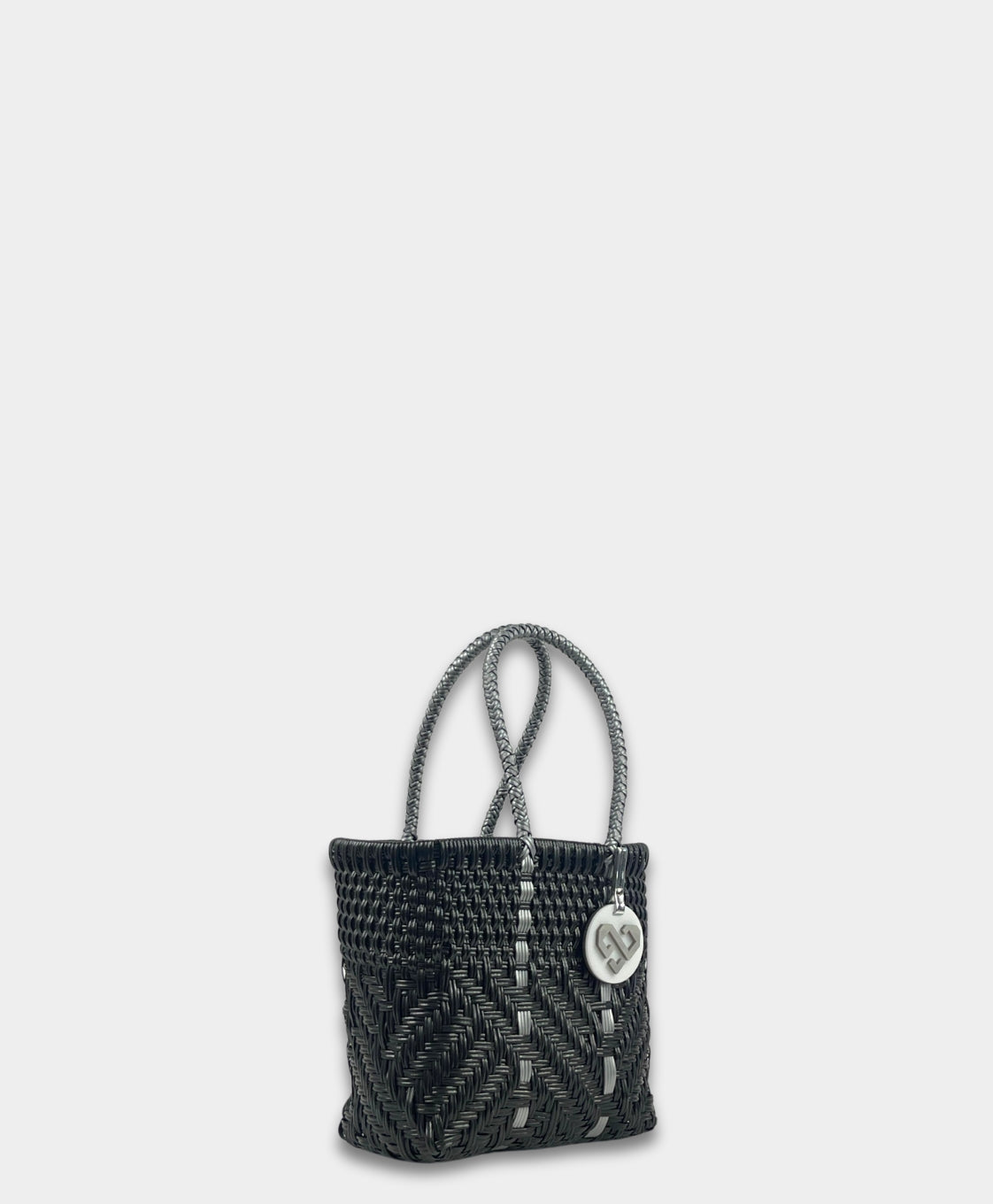 Glimmer Black Tote Bag Mini