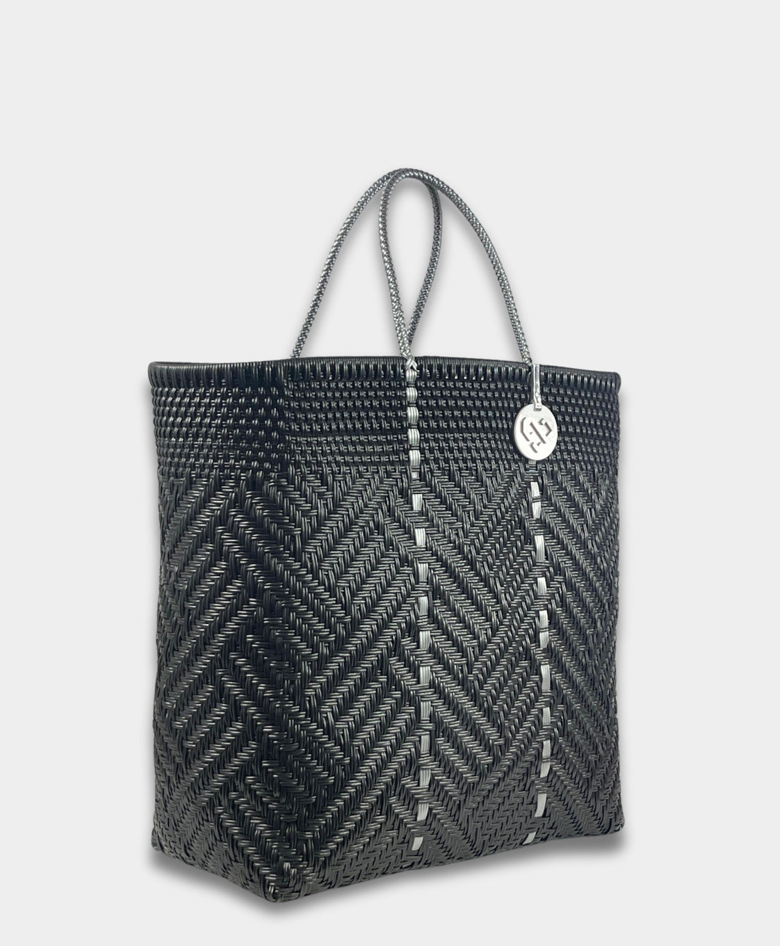 Glimmer Black Tote Bag Extra Large