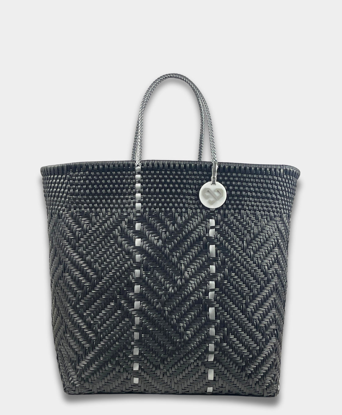 Glimmer Black Tote Bag Extra Large