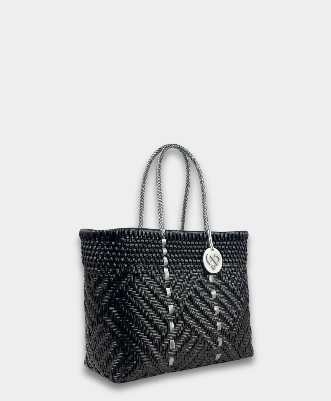 Glimmer Black Tote Bag Small