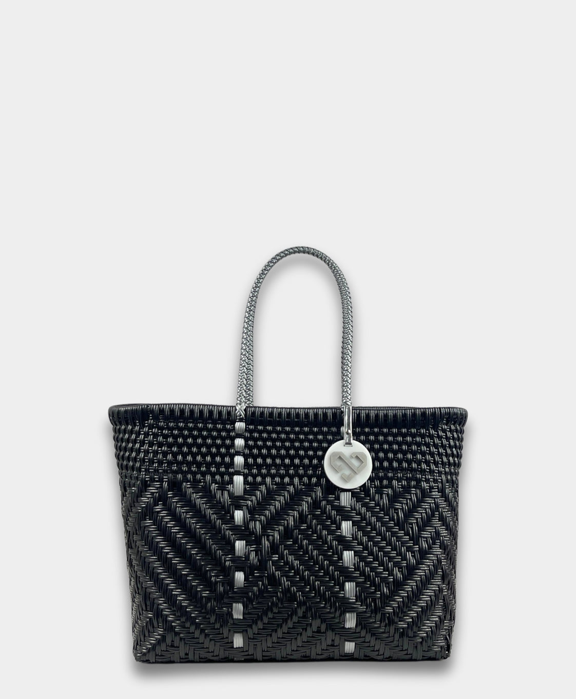 Glimmer Black Tote Bag Small