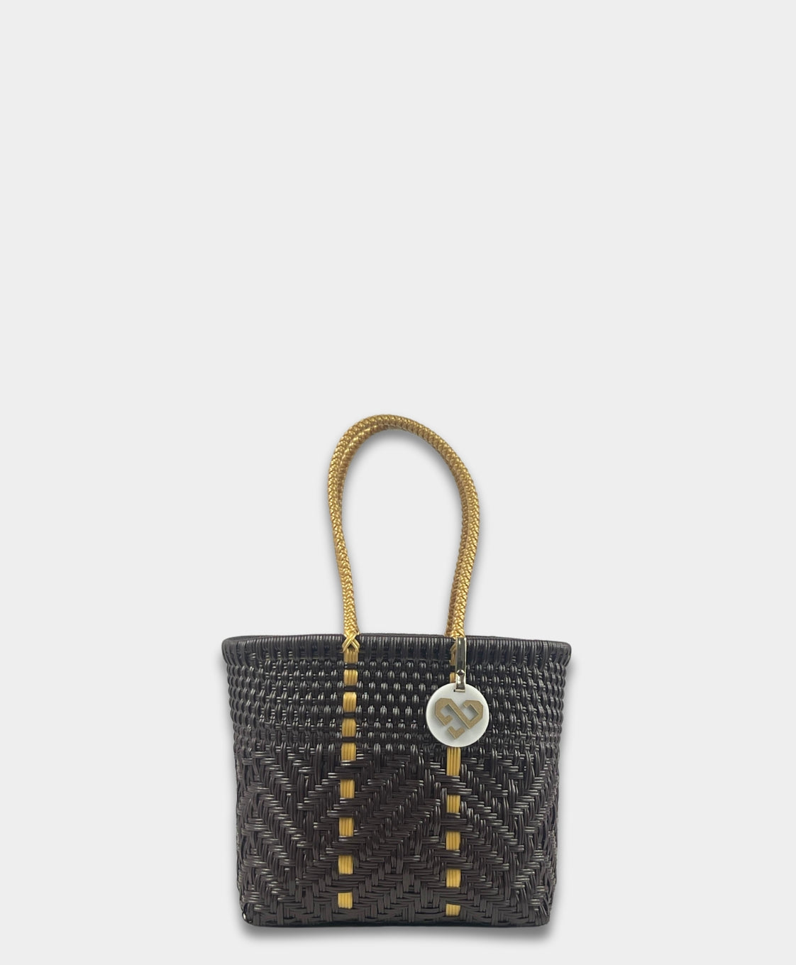 Glimmer Chocolate Tote Bag Extra Small