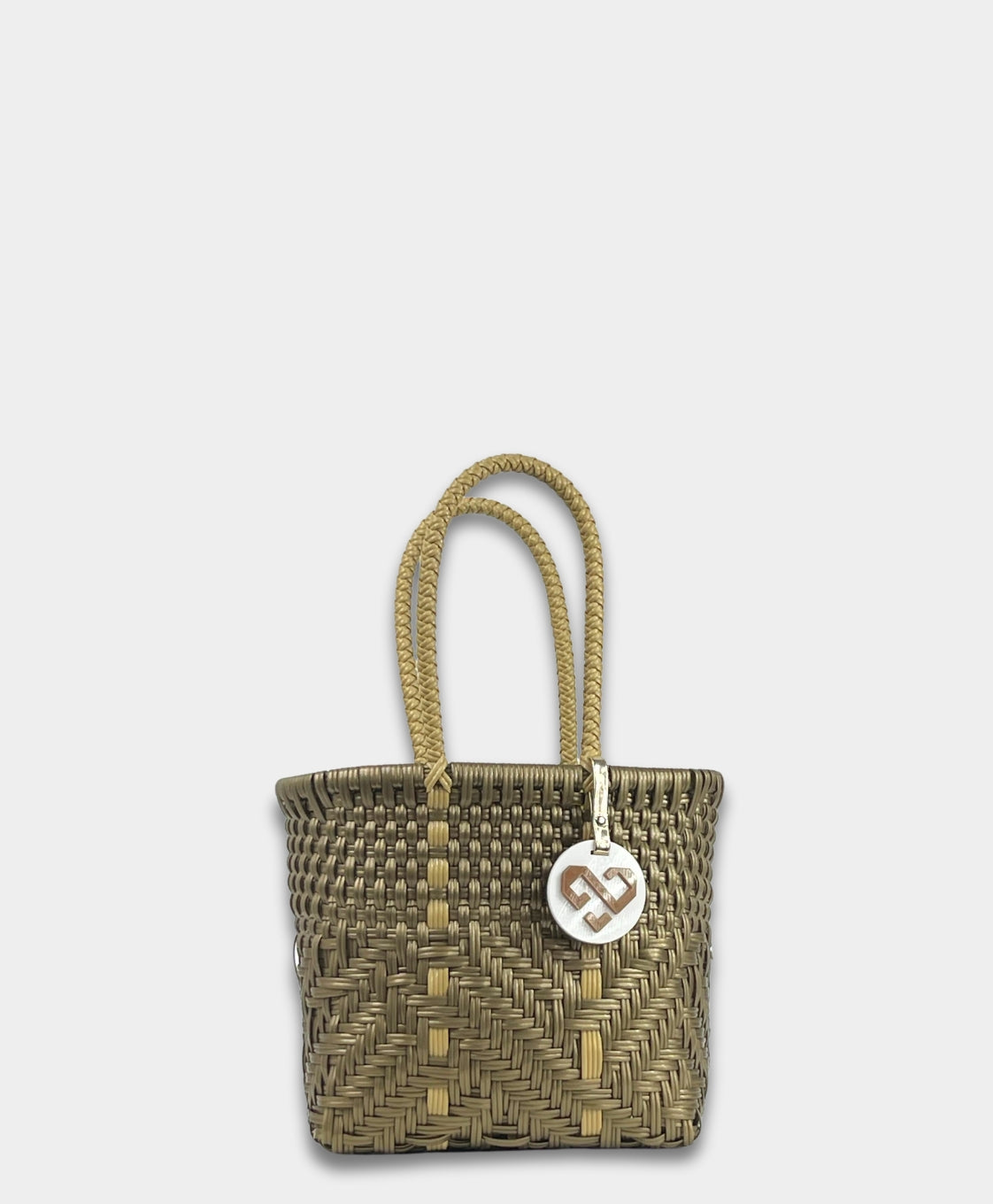 Glimmer Golden Tote Bag Mini