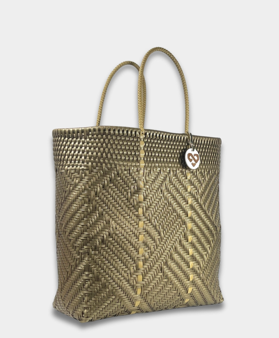 Glimmer Golden Tote Bag Extra Large