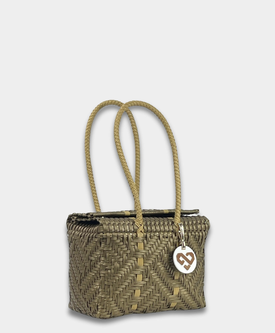 Glimmer Golden Basket Small