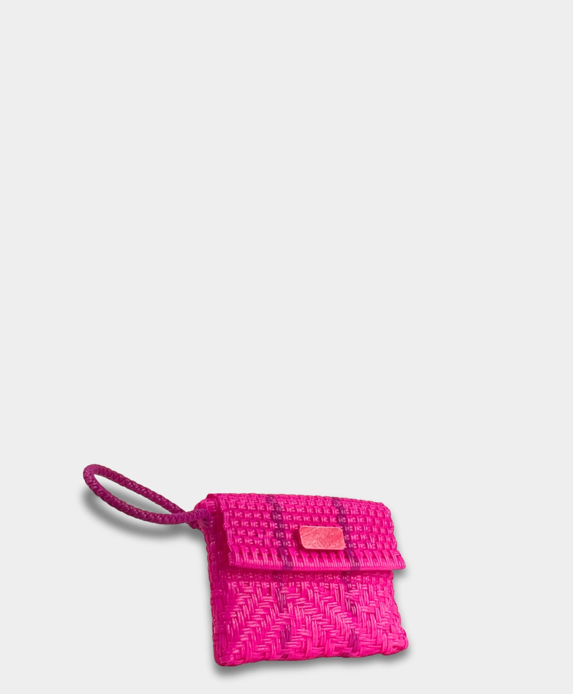 Glimmer Magenta Wristlet