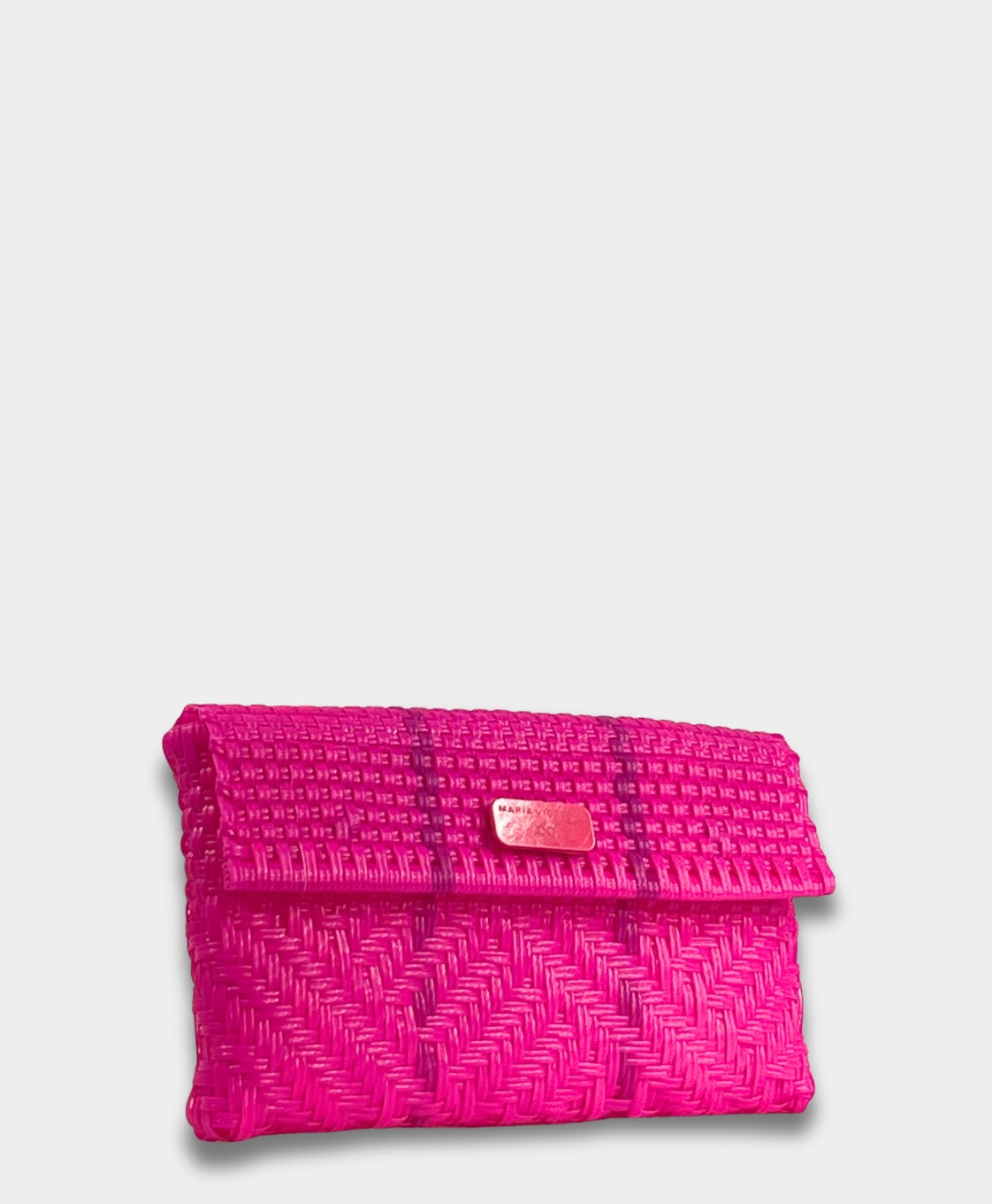 Glimmer Magenta Clutch