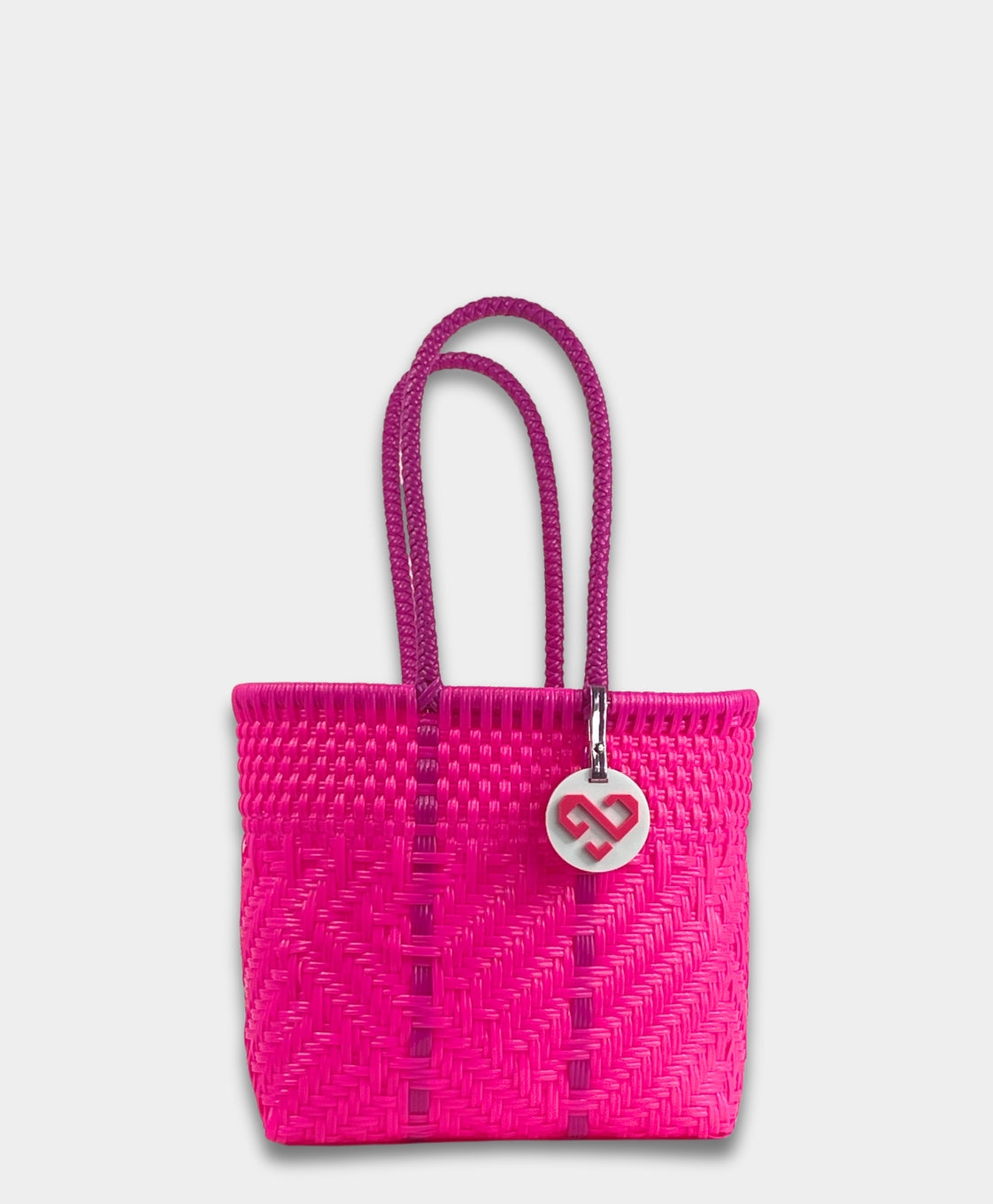 Glimmer Magenta Tote Bag Extra Small