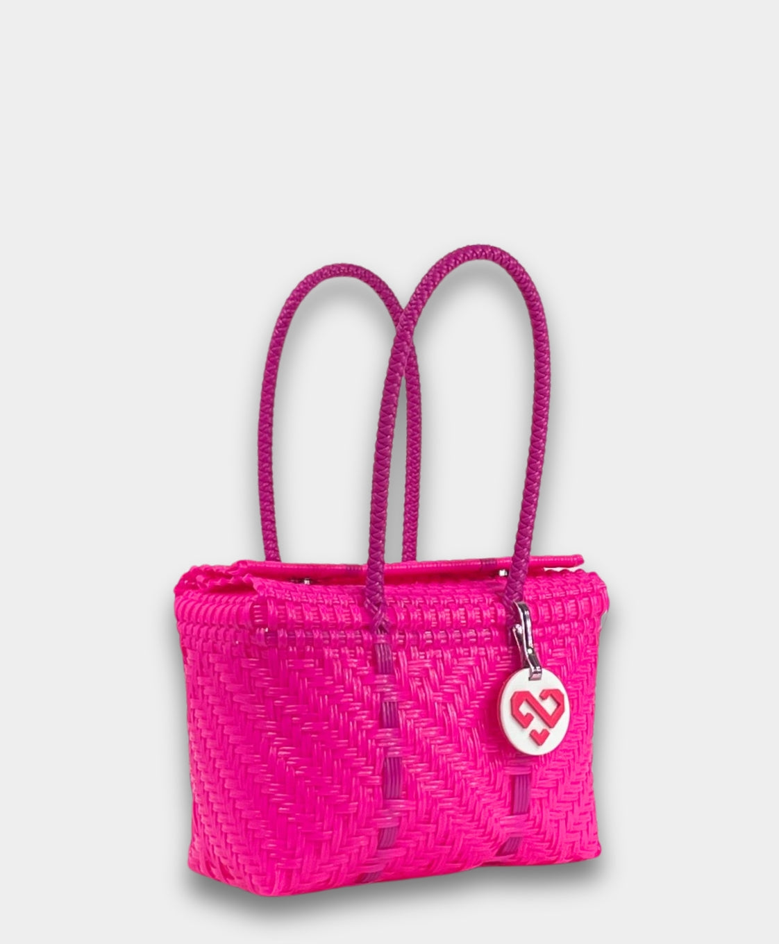 Glimmer Magenta Basket Small