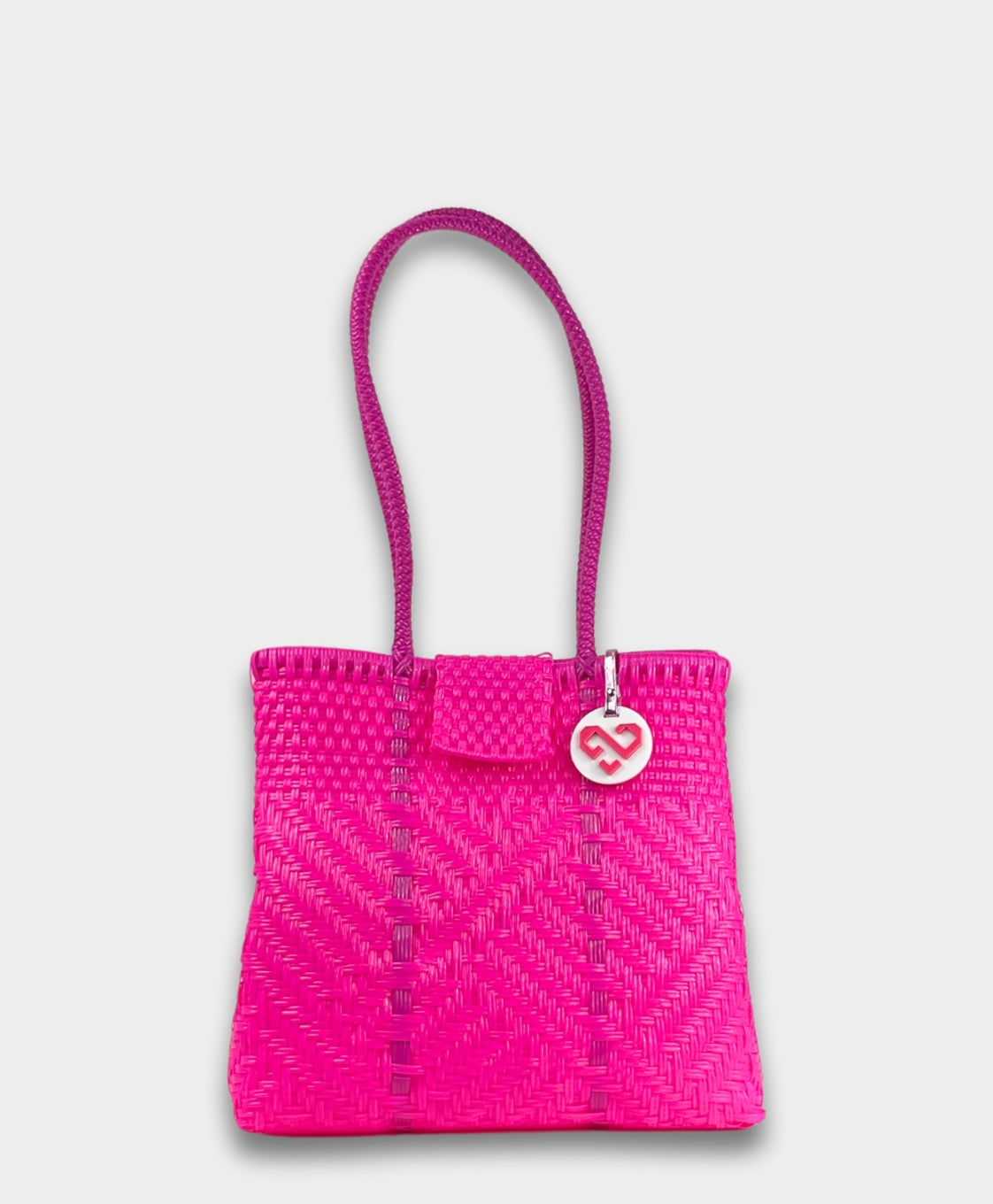 Glimmer Magenta Shoulder Bag