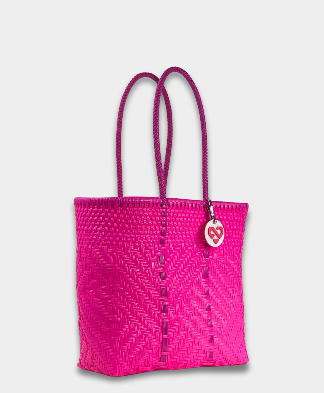 Glimmer Magenta Tote Bag Medium