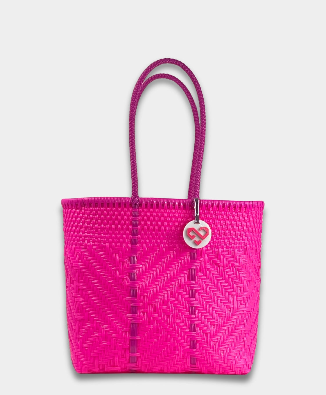 Glimmer Magenta Tote Bag Medium