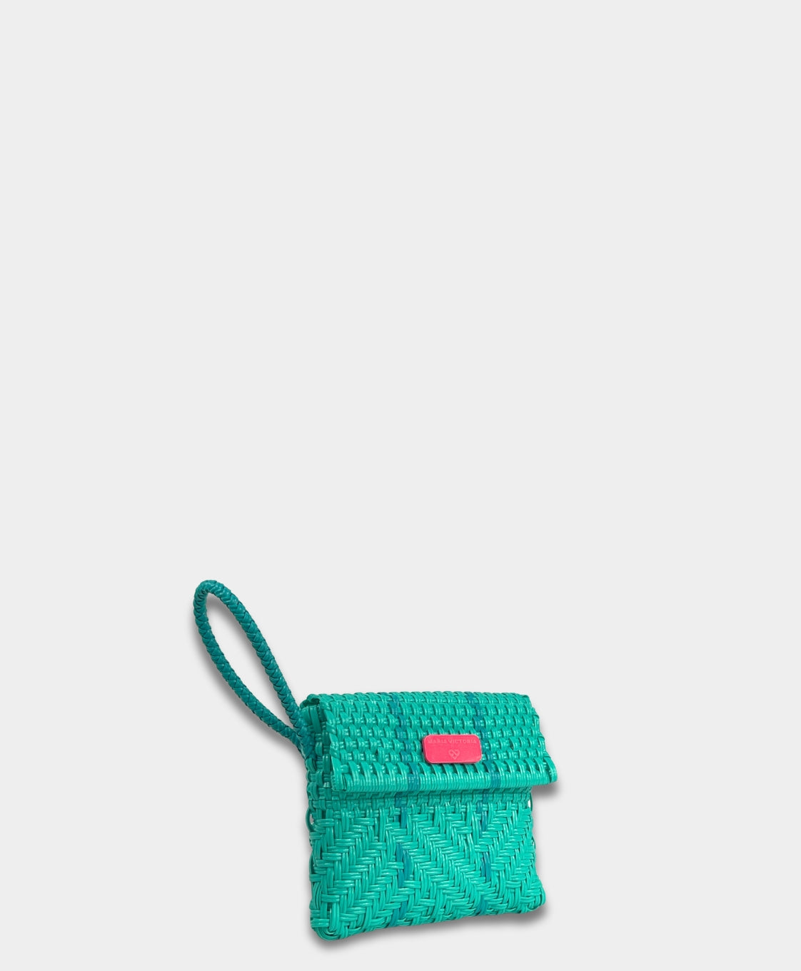 Glimmer Mint Wristlet