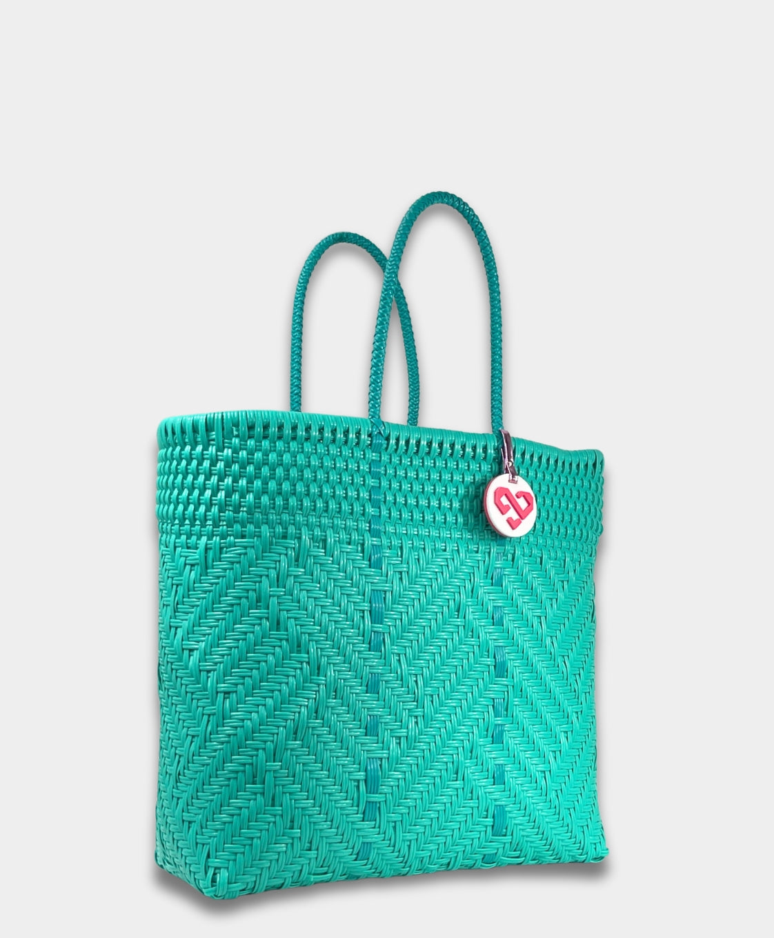 Glimmer Mint Tote Bag Large