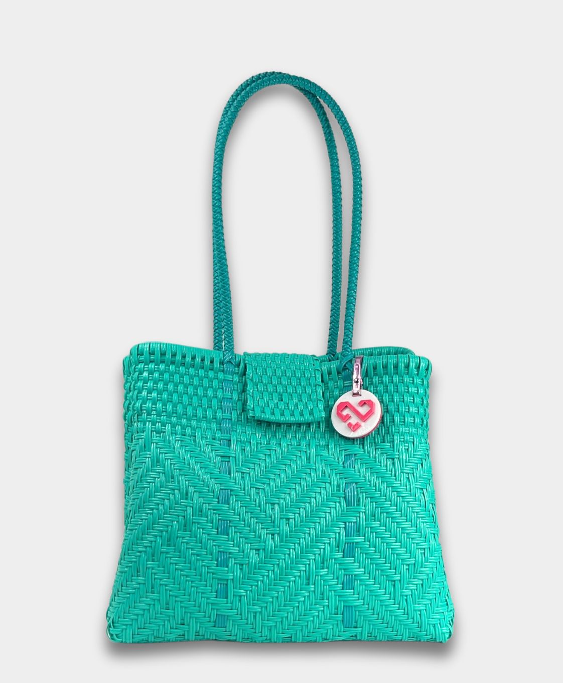 Glimmer Mint Shoulder Bag